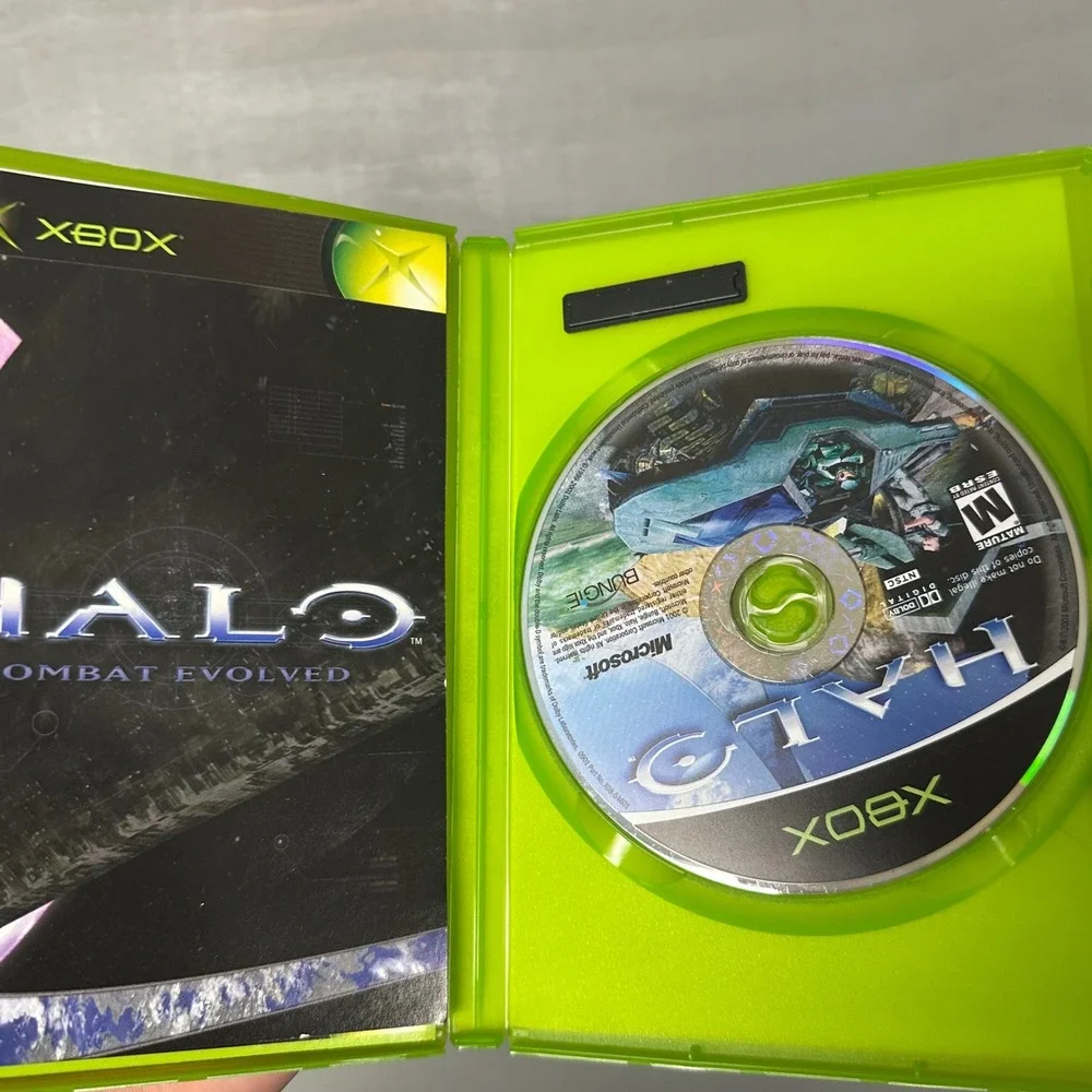 Halo Combat Evolved Microsoft Xbox Game of the Year Edition Original OG Xbox FPS